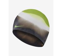 Nike Swim Tye-Dye Silicone Swimming Cap Black Green White Kids