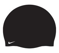 Nike Swim Unisex Solid Silicone Adult Cap Black/White - OS