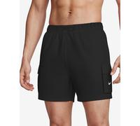 Nike Swim Voyage Solid Essential 5´´ Volley Swimming Shorts Black L Man