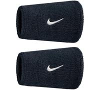 NIKE Swoosh Classic Doublewide Wristbands 2-Pack Sweatbands Tennis Fitness Running Wristbands Wide