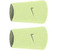 Nike Swoosh Classic Reversible Double Wide Wristband 2PK Light Liquid Lime/Light Army BN3100-311