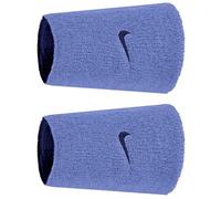 Nike Swoosh Classic Reversible Double Wide Wristband 2PK Sapphire/Midnight Navy/Sapphire BN3100-526