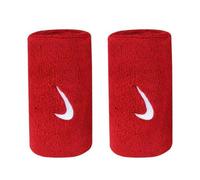 Nike Swoosh Double Sided Wristband Pack of 2 in Red Nike Red