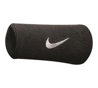 Nike Swoosh Doublewide Wristband 2 Pack - Black, White