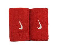 Nike Swoosh Doublewide Wristbands (Varsity Red/White OSFM)