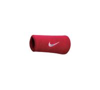 Nike Swoosh Doublewide Wristbands (Varsity RedBlack Osfm)