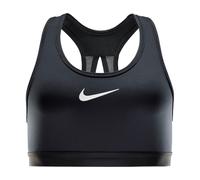 Nike Swoosh High-Support Women's Non-Padded Adjustable Sports Bra - Black - Recycled Polyester Minimum 2X (C-E)