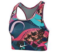 NIKE Swoosh Icon Clash Prt BH Women's Bh - Hyper Blue/Twilight Marsh/Whit, M