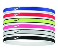 Nike Swoosh Ladies Headbands 6 Pack Red | Royal