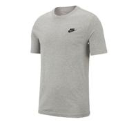 Nike Swoosh Logo Pure Cotton Short Sleeve Gray AR4997-064 S