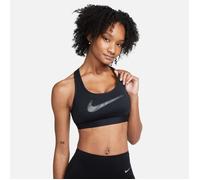 Nike Swoosh Medium Support Bra XS - Black for Running & Training with Optimal Support and Comfort