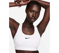 Nike Swoosh Medium Support Sports Bra White/Black