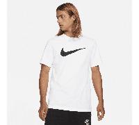 Nike DC5094-100 M NSW TEE ICON Swoosh T-Shirt Mens White/(Black) 2XL-T