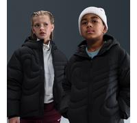 Nike Swoosh Older Kids' Therma-FIT Loose Down Puffer Jacket - Black - Nylon L