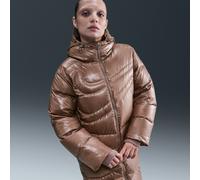 Nike Swoosh Series Therma-FIT Oversized Down Parka - Mink Brown M (UK 12-14)