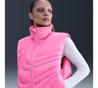 Nike Swoosh Series Women's Oversized Down Gilet - Pink - Polyester XS (UK 4-6)