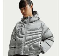 Nike Swoosh Series Women's Therma-FIT Oversized Down Puffer Jacket - Grey - Nylon XS (UK 4-6)