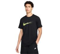 Nike Swoosh Sportswear Black Mens T Shirt - Size Medium
