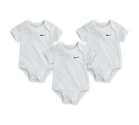 NIKE Swoosh Three-Piece Infant Baby Bodysuit Set, White