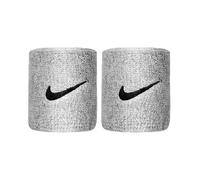 Nike Swoosh Wristband 2 Pack short - lightgrey, black
