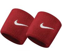 Nike Swoosh Wristbands Varsity Red White Sweatbands Pair