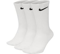 Nike Men Cush Crew Socks (pair Of 3) - White/Black, Medium/Size UK 5 - 8