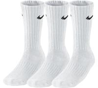 Nike Sx4508 001 Men's/Women's Socks, White/Pack of 3, 46