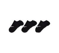 Nike Everyday Plus Lightweight Women's Training Footie Socks (3 Pairs) - Black 8-11