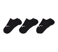 Nike Everyday Plus Lightweight Women's Training Footie Socks (3 Pairs) - Black 5-8