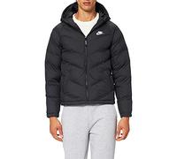 NIKE Synthetic Fill Jacket Boys Jacket - Black/Black/Black/Lt Arctic Pi, XS