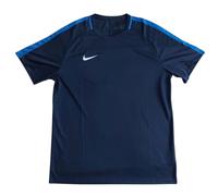 Nike T-Shirt Men XL Navy Blue Dri-Fit Academy 18 Training Short Sleeve Mesh