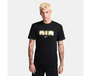 Nike T-Shirt Mens Air Black Gold Graphic Print Short Sleeve Crew Neck Classic