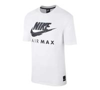 Nike T Shirt Mens White Sportswear Air Max Graphic Print Cotton Short Sleeve Tee