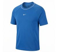 Nike T-Shirt Mens XL Blue Heavyweight Cotton Loose Fit Crew Neck Top Gym Wear