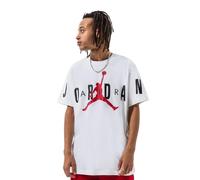 Jordan Air Men's Stretch T-Shirt - White - Cotton L