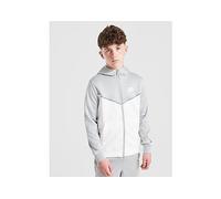 Nike Tape Poly Full Zip Hoodie Junior - Grey - Kids 12-13Y