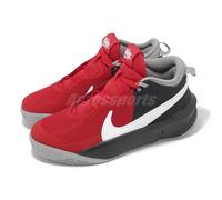 Nike Team Hustle D 10 GS University Red Black Kids Youth Basketball CW6735-607