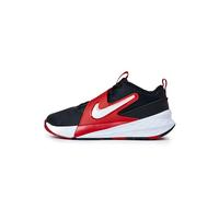 Nike Team Hustle D 12 (Gs) Basketball Shoe, Black/White/University Red, 6 UK