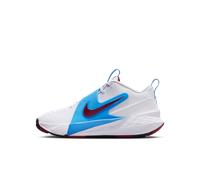 Nike Team Hustle D 12 Older Kids' Basketball Shoes - White 3