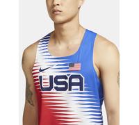 Nike Team USA 2020 OLYMPPICS Aeroswift Pro Elite Running Singlet Tank Top Gym
