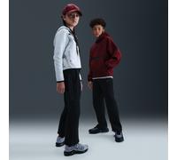 Nike Tech Fleece Big Kids' (Boys') Open-Hem Trousers - Black - Cotton M