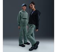 Nike Tech Fleece Big Kids' (Boys') Open-Hem Trousers - Grey - Cotton XL