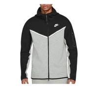Nike Tech Fleece Full-Zip Hoodie 'Black Dark Grey Heather' CU4489-016 XL