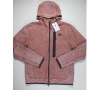 NIKE TECH FLEECE FULL ZIP HOODIE JACKET MINERAL CLAY DM6515-215 MEN L XL