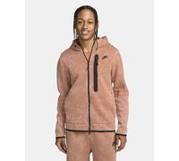 NIKE TECH FLEECE FULL ZIP HOODIE JACKET - MINERAL CLAY DM6515-215 - MEN L XL