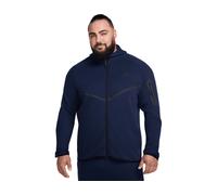 Nike Men's Tch Flc Fz Wr Hoodie Jacket, Obsidian/Black, M