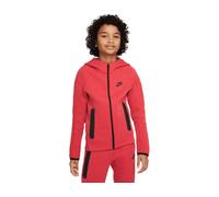 Nike Tech Fleece Jacket Kids Red Black F672