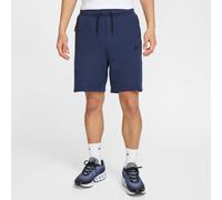 Nike Tech Fleece Men's Shorts - Blue - Cotton/Polyester XS