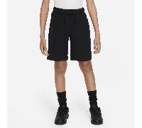 Nike Tech Fleece Older Kids' (Boys') Shorts - Black - Cotton/Polyester S