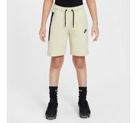Nike Tech Fleece Older Kids' (Boys') Shorts - Brown - Cotton/Polyester M